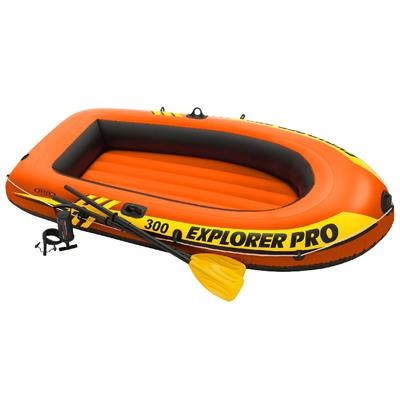 Intex Explorer Pro 300 Boot set + peddels en pomp