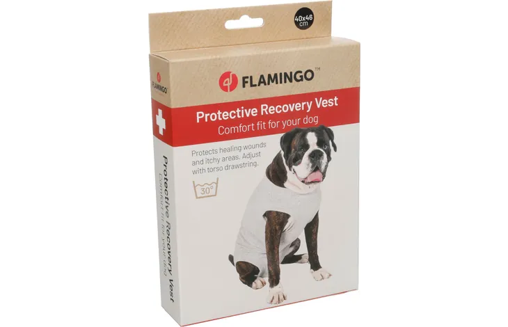 Flamingo Safety Body - Grijs - 40 cm ruglengte