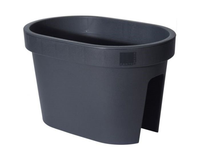 Balkonbak 27x40x25cm antraciet