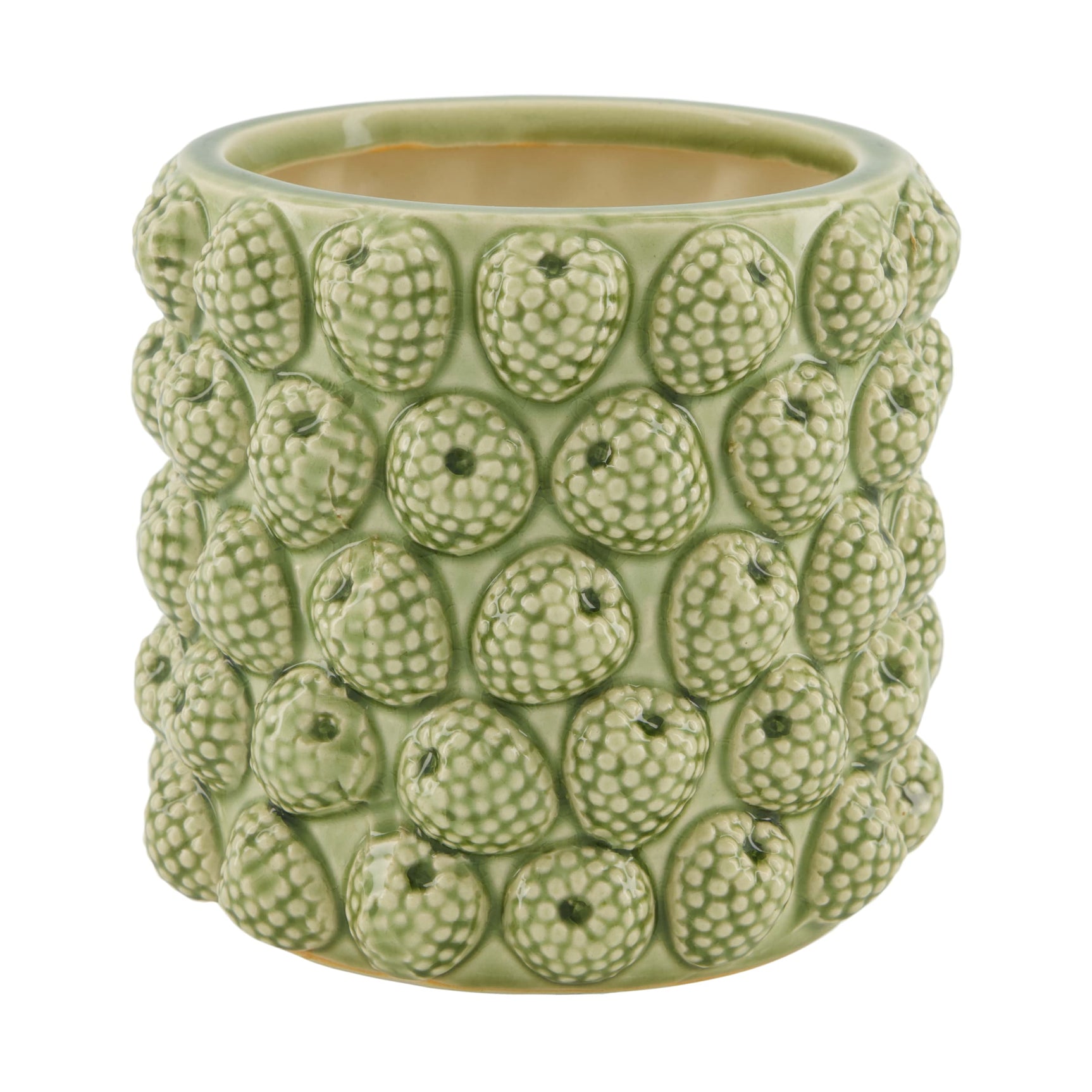 bloempot framboos keramiek