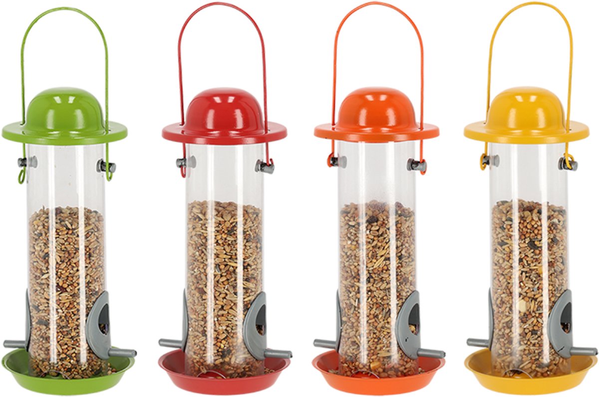 Esschert design - Natuurtinten vogelvoerdersilo