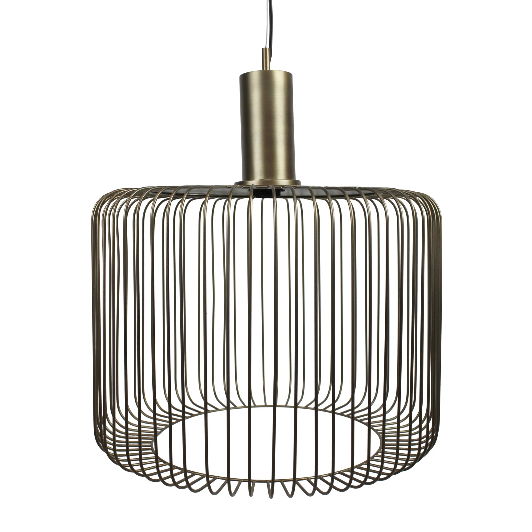 Hang lamp rond metaal 55x55x64cm