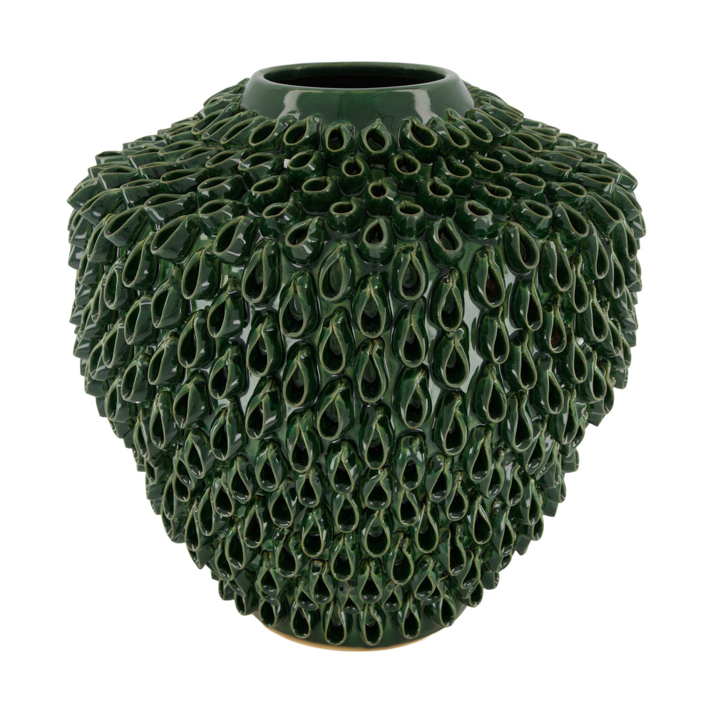 Vaas rond keramiek 30x30x30cm