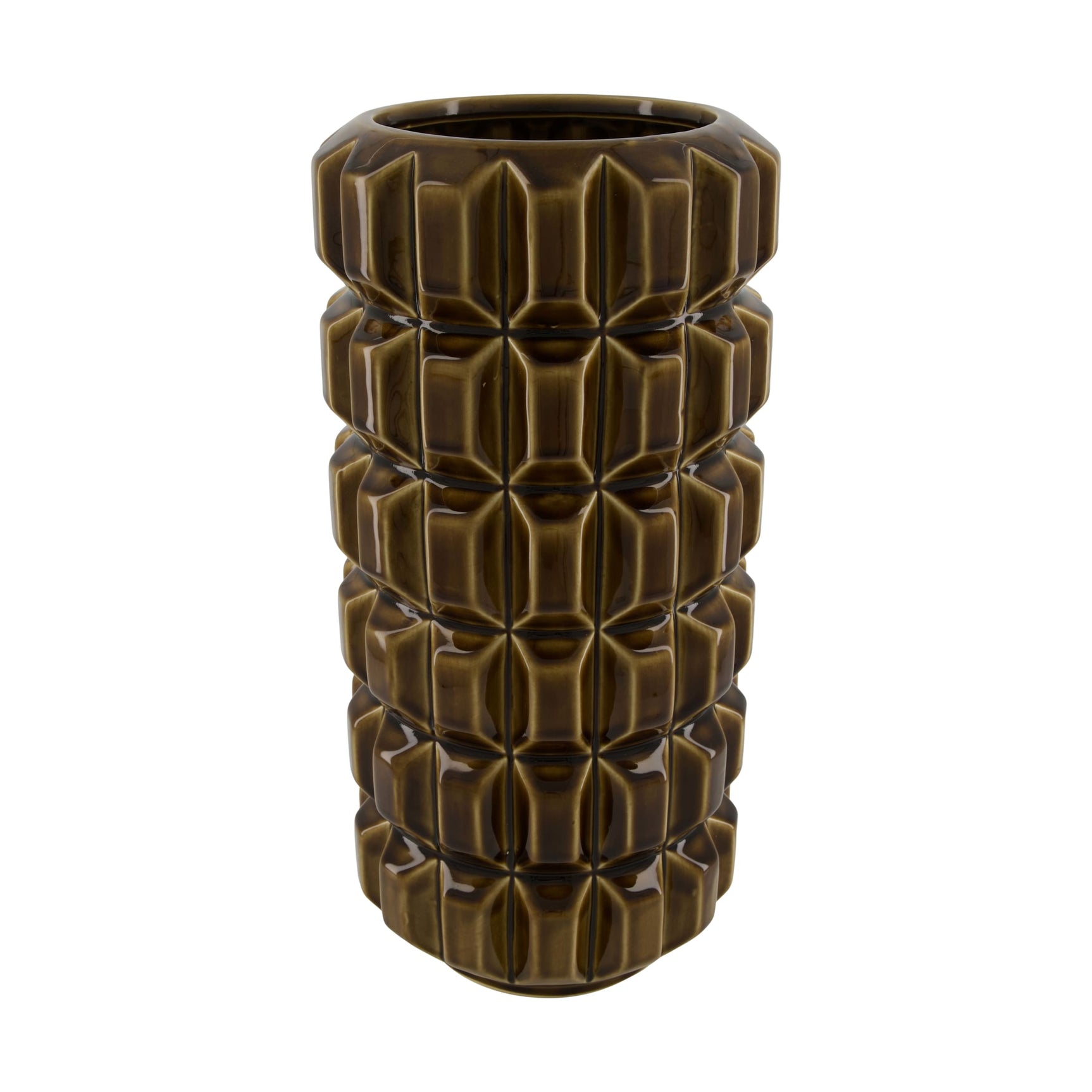 Vase keramiek 20x20x41cm