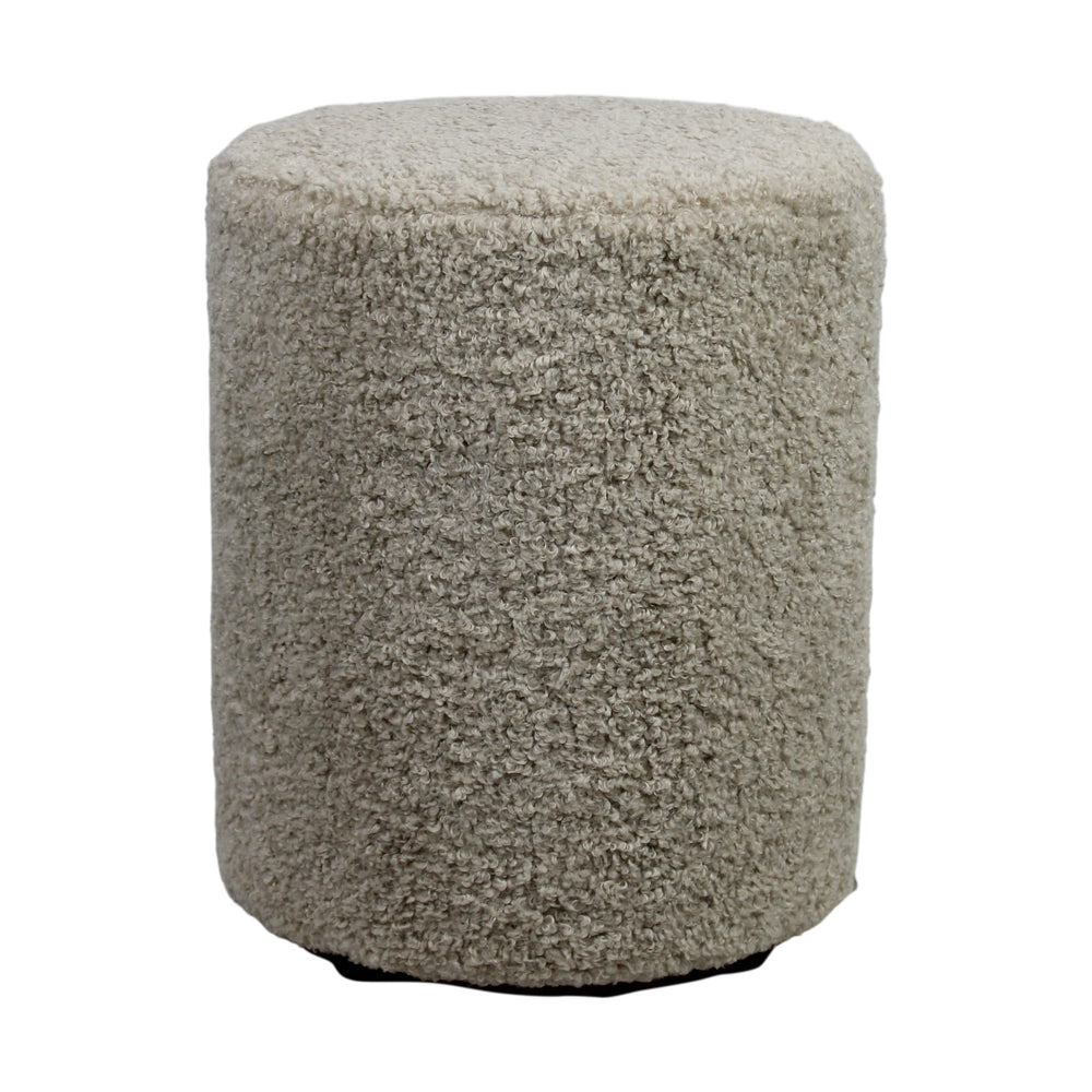 Poef rond teddy  38x38x48cm