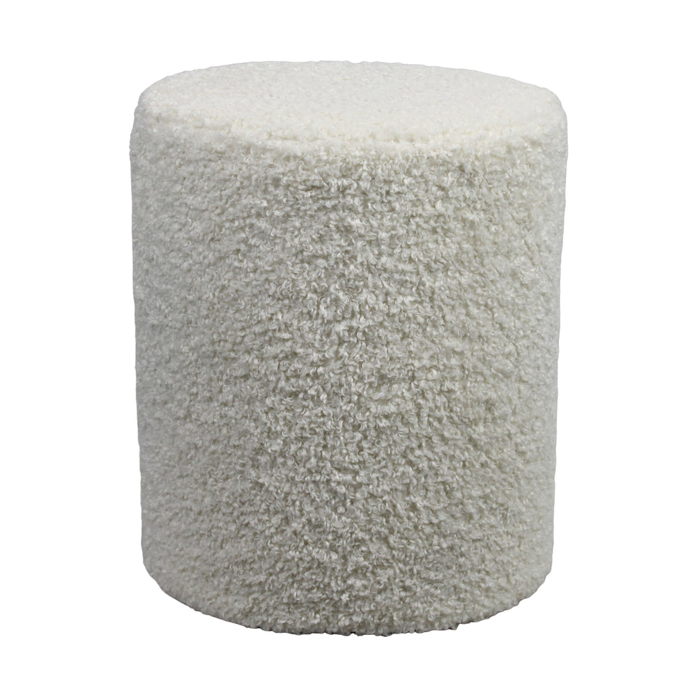 Poef rond teddy  38x38x48cm