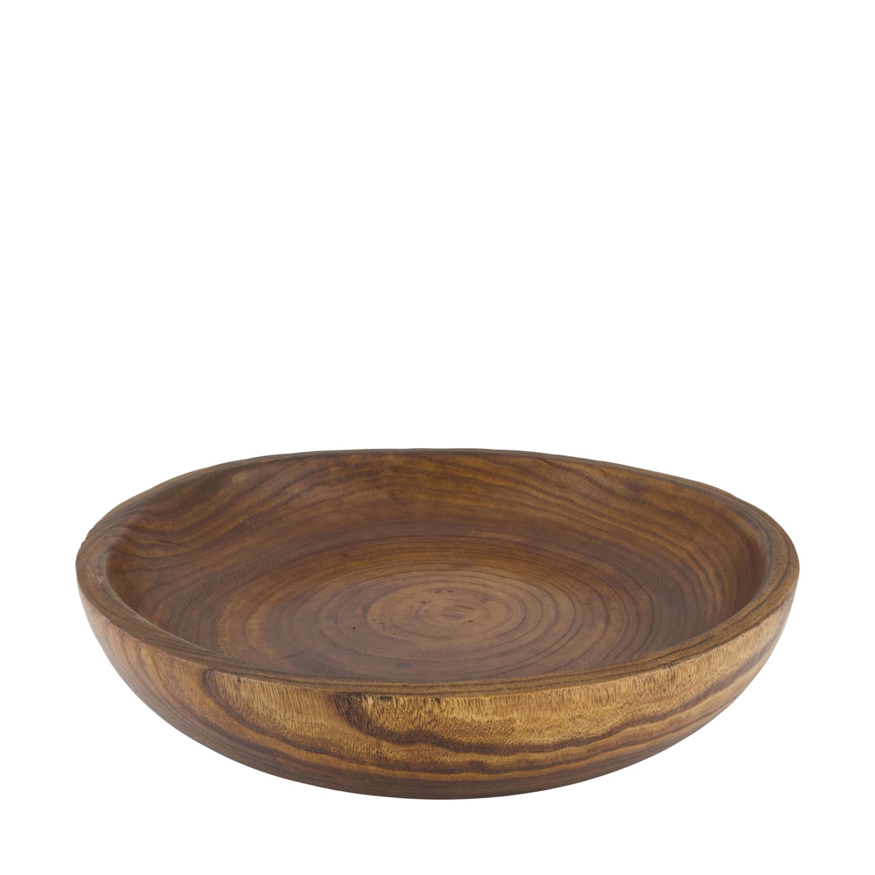 Kom rond paulownia hout 45x45x9cm