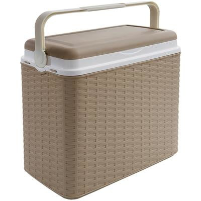 Koelbox 24ltr Rotan Beige