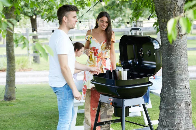 Barbecook - 3-delige standaard set uit rvs en hout FSC 100%