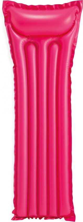 Economy luchtbed 183X69 (blauw, roze of geel) - INTEX