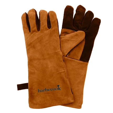 Barbecook - set van 2 zachtlederen handschoenen