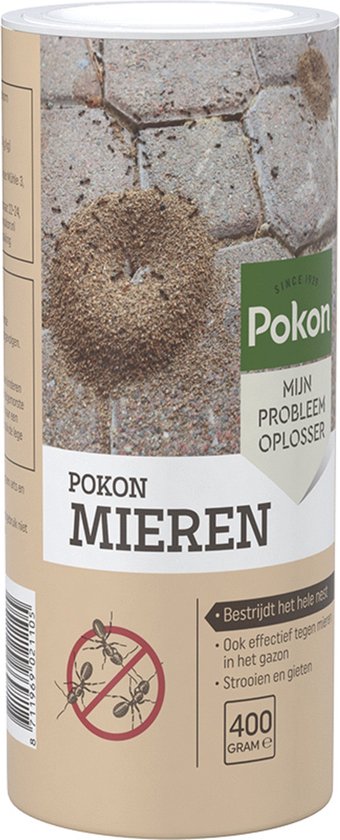 Pokon mierenkorrels rolverpakking met ‘tegen mieren’ en 400 gram