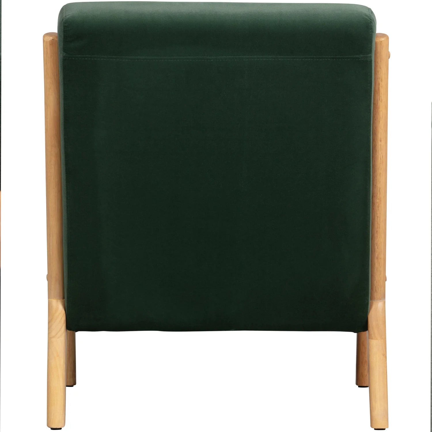 WOOOD - Mark fauteuil geweven stof flesgroen