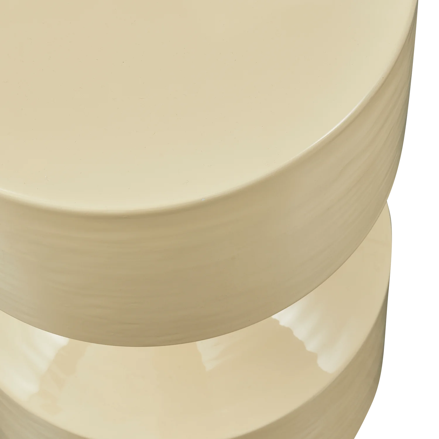 WOOOD - Hidde bijzettafel metaal geel