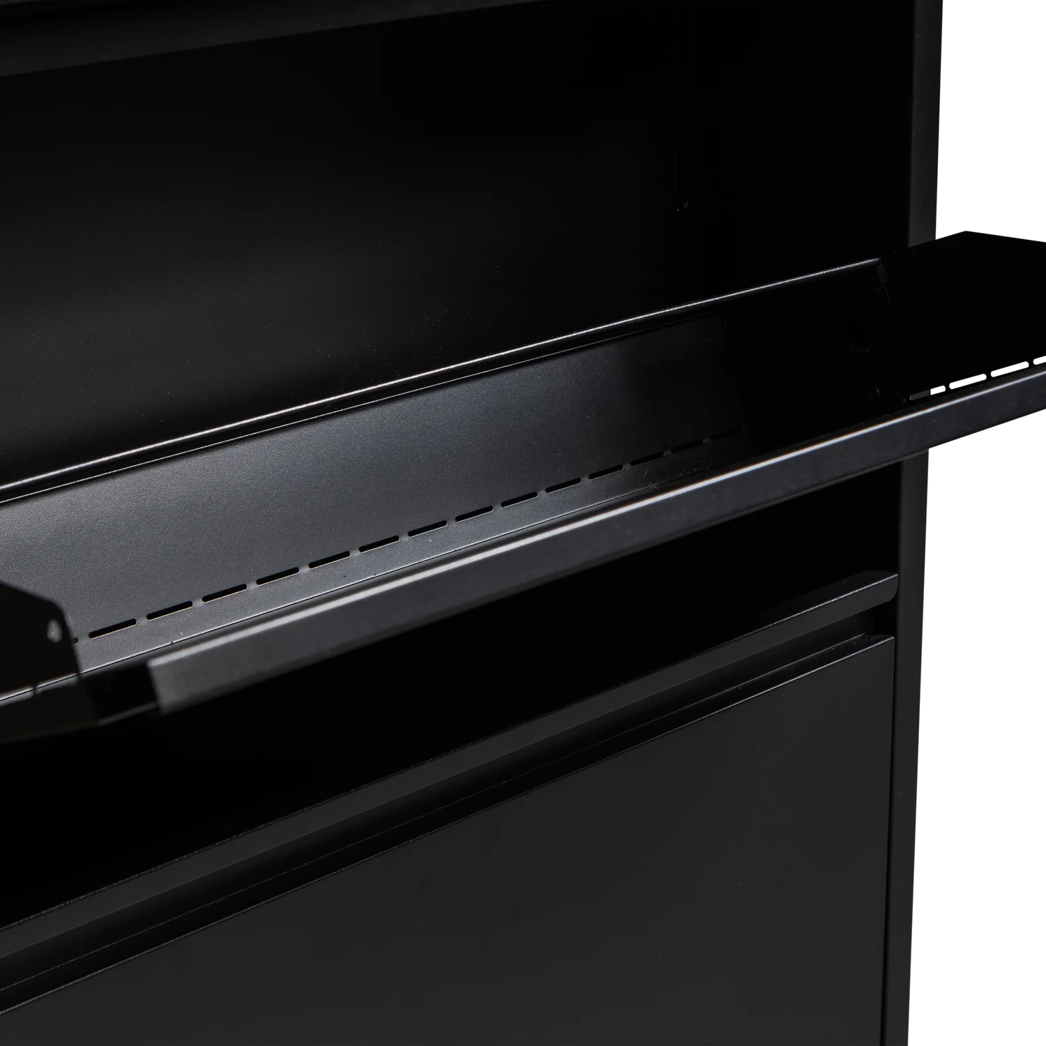 WOOOD - Sabine 3-vaks schoenenkast metaal zwart