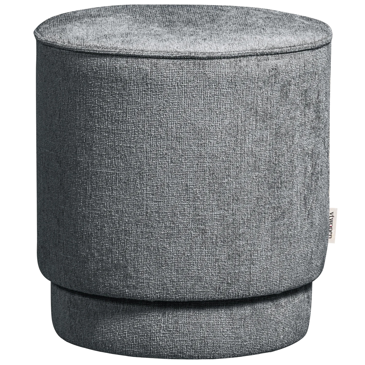 vtwonen - Pearl poef denim melange