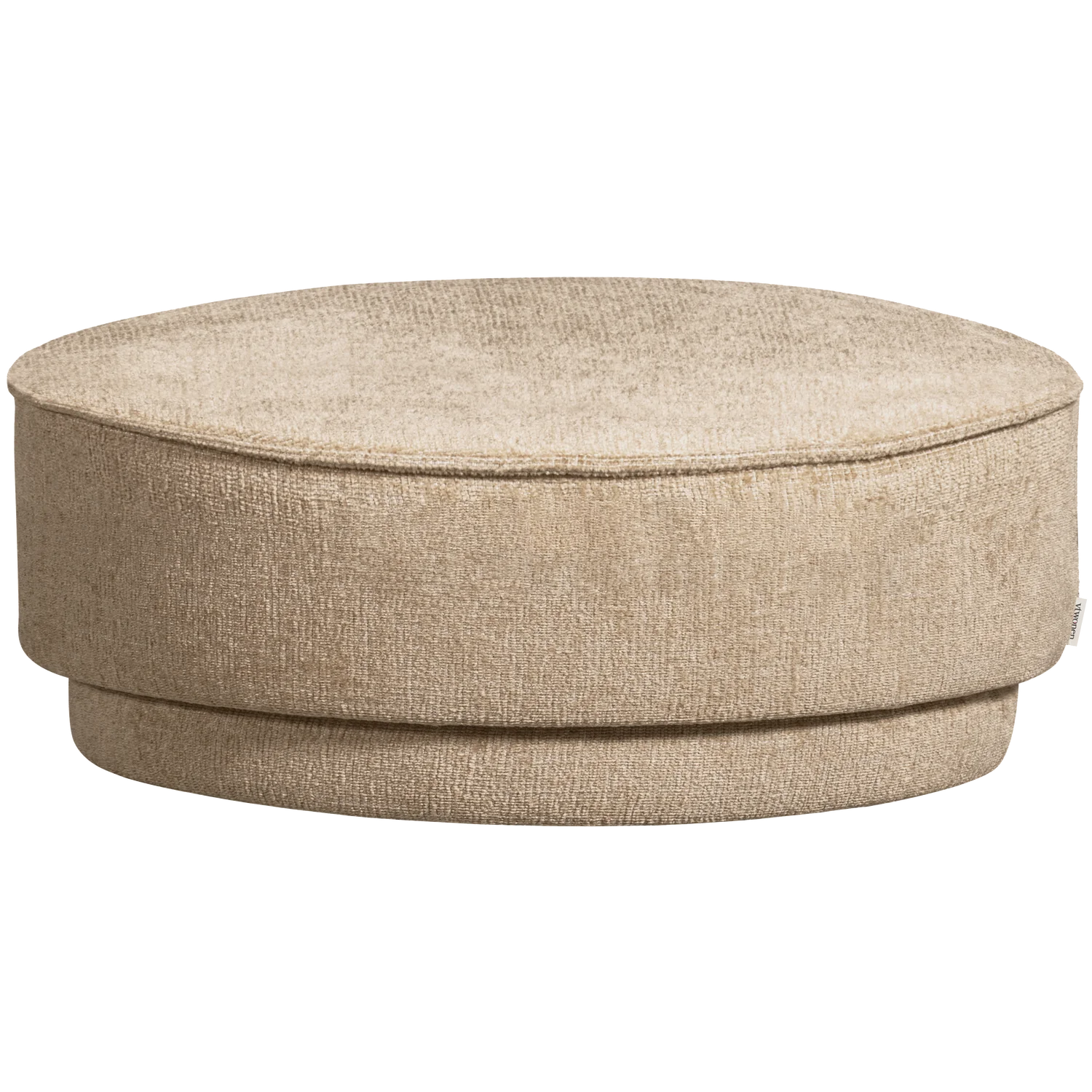 vtwonen - Pearl xl poef natural melange