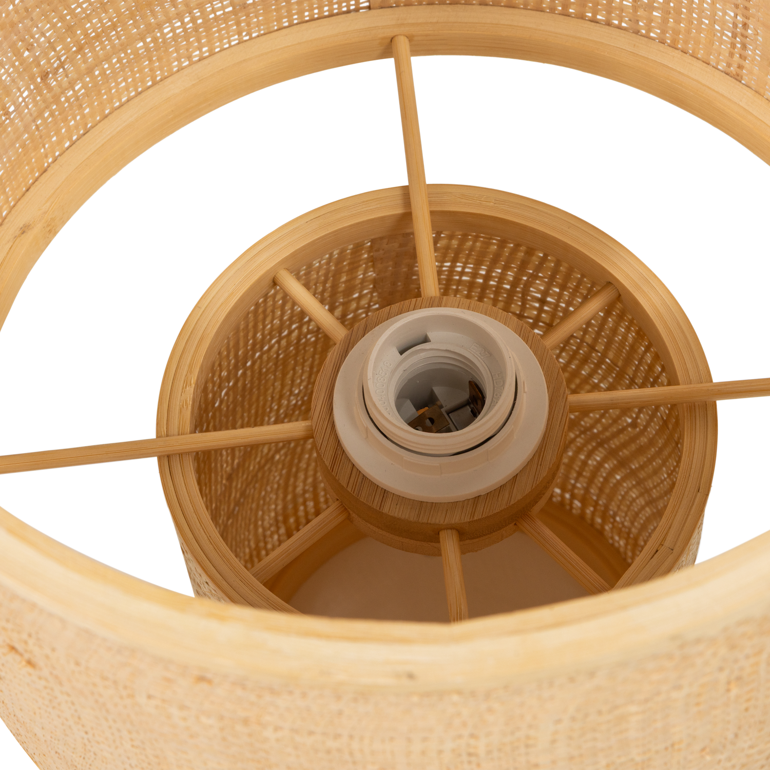 SYRO TAFELLAMP RAFFIA NATUREL 38XO28 CM