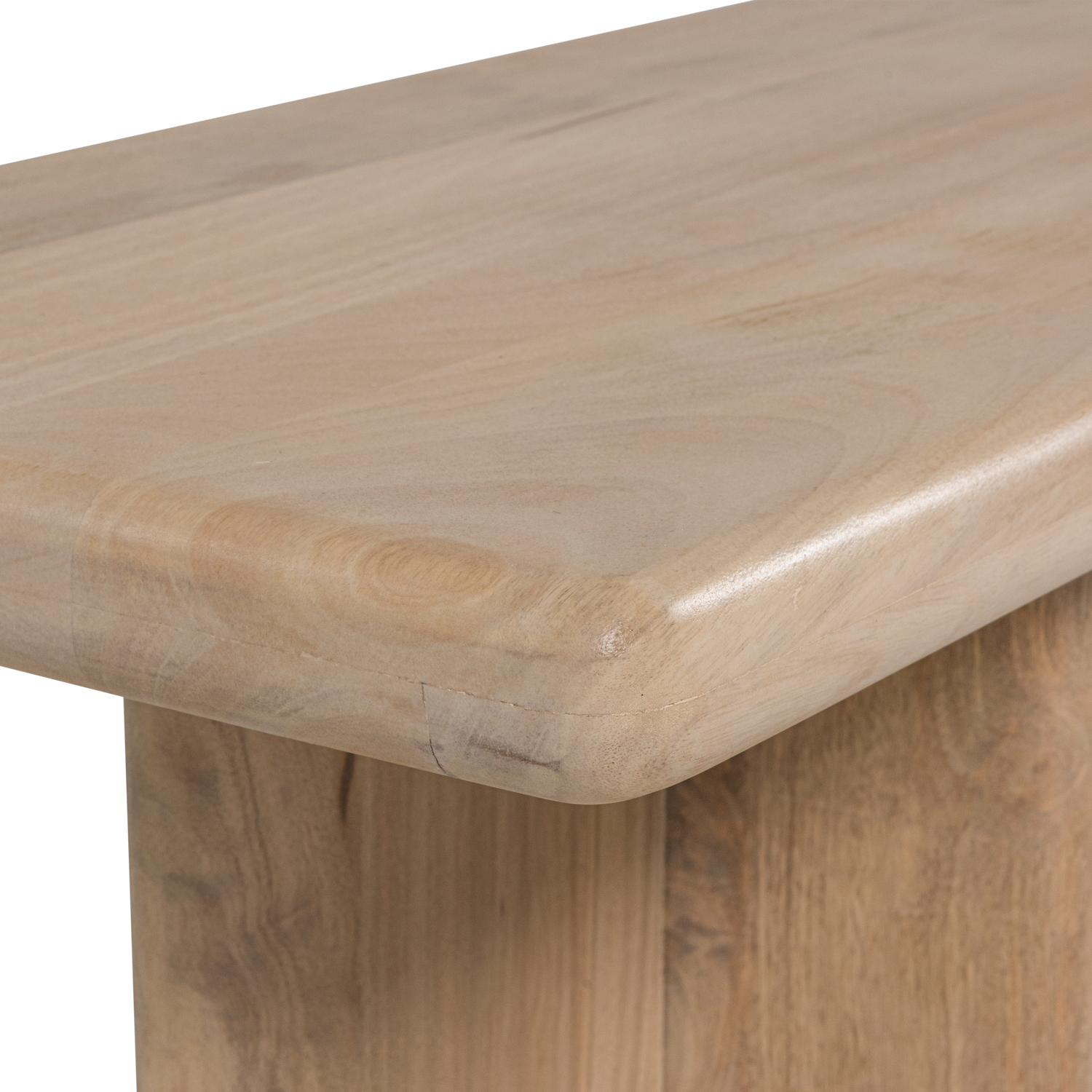 ATO EETBANKJE 180X45 CM MANGOHOUT NATUREL