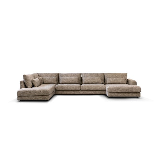 COMO U-opstelling ottoman links - Silencio 19