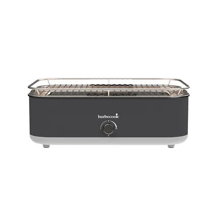 Barbecook - E-Carlo elektrische tafelgrill Midnight Grey 42,5x33x16,5cm