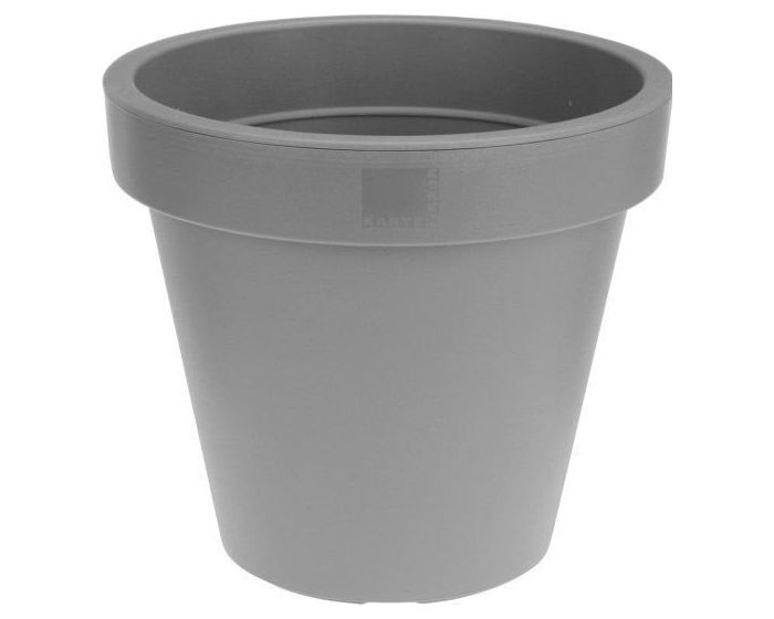 Bloempot ek rond 30cm licht gr