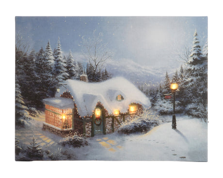 LED canvas pvc steady BO binnen 2assorti