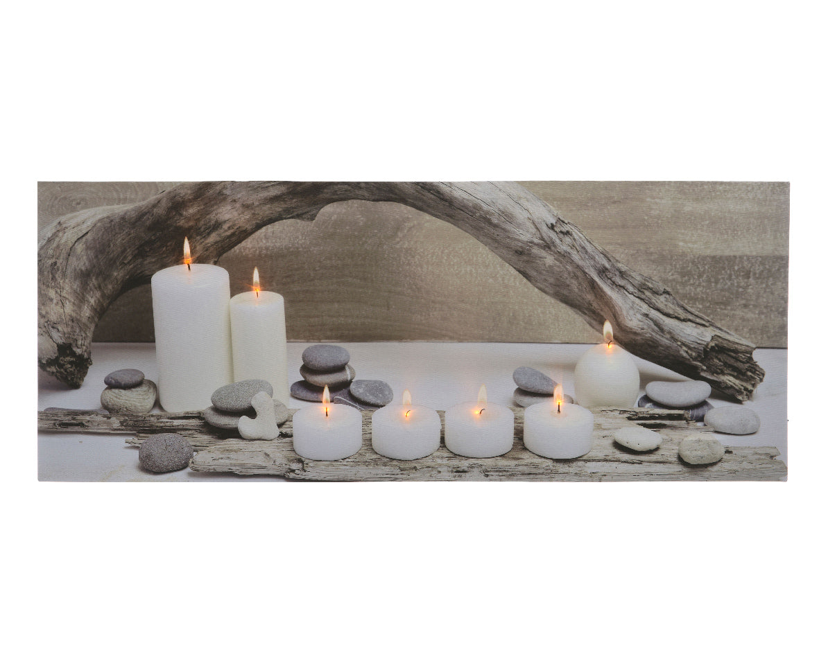 LED canvas pvc steady BO binnen 2assorti