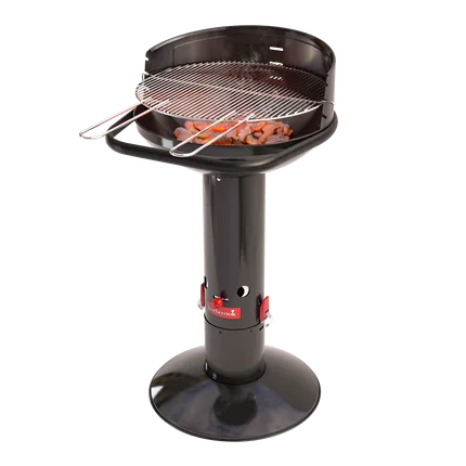 Barbecook - Loewy 50 houtskoolbarbecue uit email zwart Ø 47.5cm H 99cm