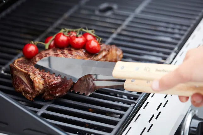 Barbecook - luxe tang uit rvs en hout 40cm FSC 100%