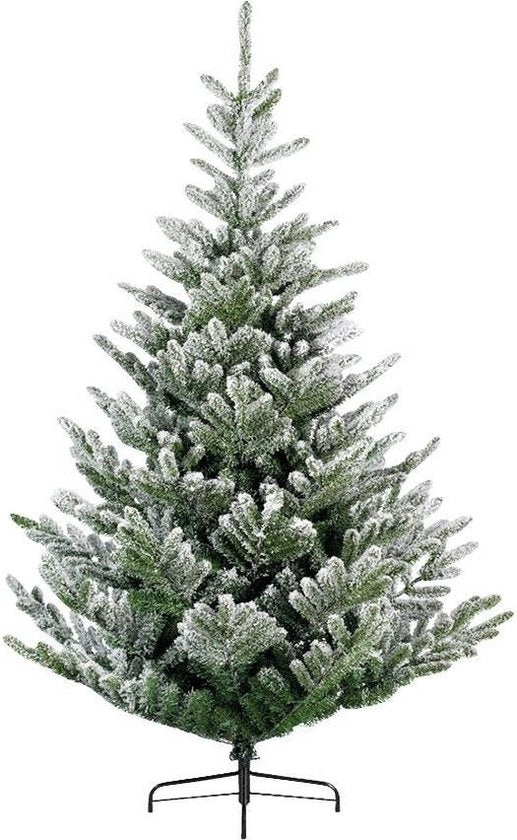Everlands kunstkerstboom Liberty spar met witte sneeuw, groen, ca. 210 cm