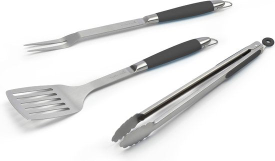 Barbecook - Gereeschapset BBQ Accesoires Staal - Zwart