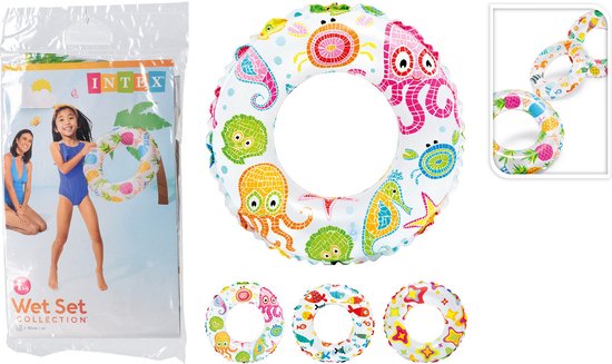 Intex - Lively Zwemring 51cm (assorti)