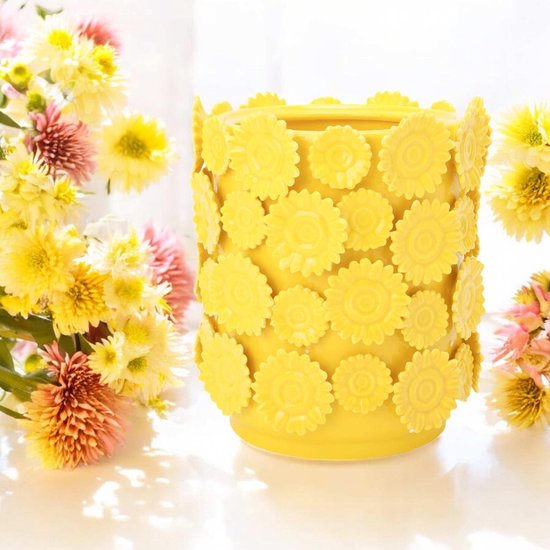 Vaas Sunny Side Up geel 21cm - House of Nature