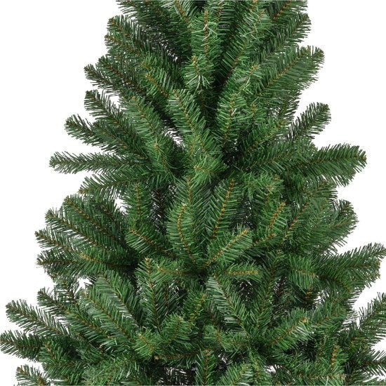 Kunstkerstboomtakken in groen met naaldachtige structuur