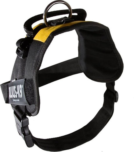Julius K9 IDC Powertuig/Harnas - Maat 2/71-96cm - XL - BELGISCHE VLAG KLEUR