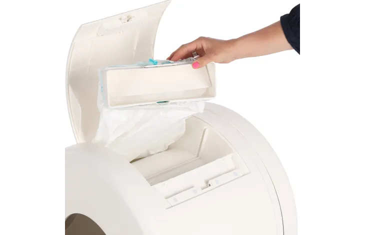 Flamingo - Automatische kattenbak - XXL 72L