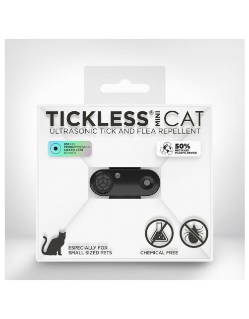 MINI CAT Tickless - Black - Anti Teek - Herlaadbaar