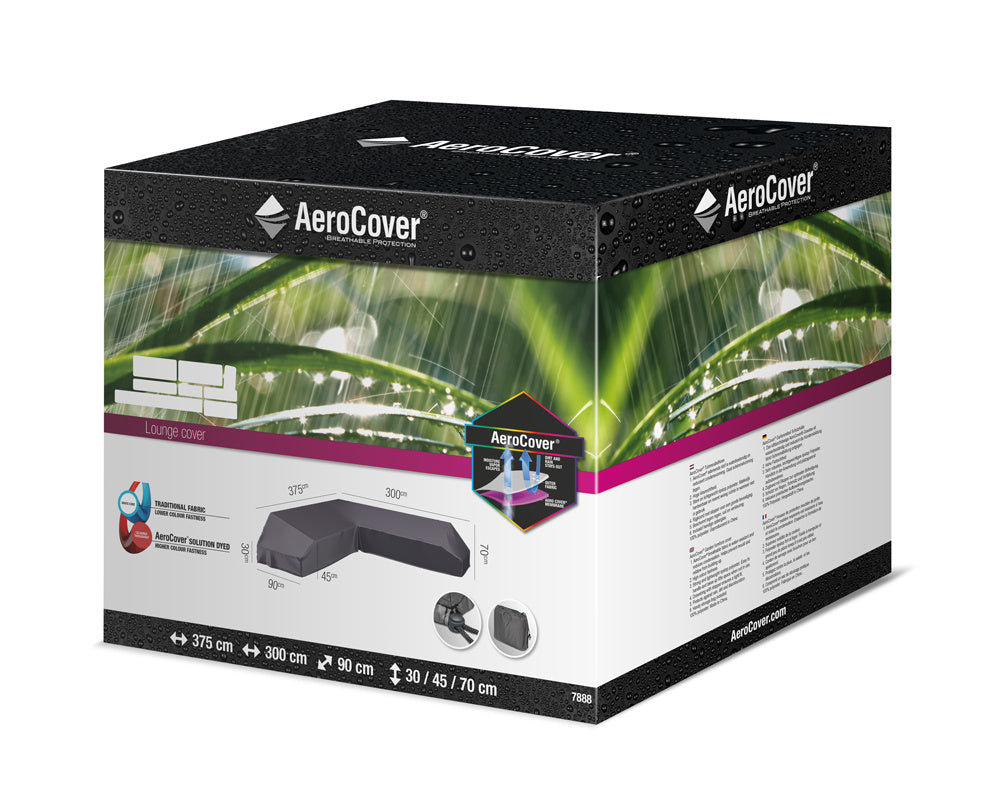 Loungeset platformhoes rechts 375x300x90xH30/45/70