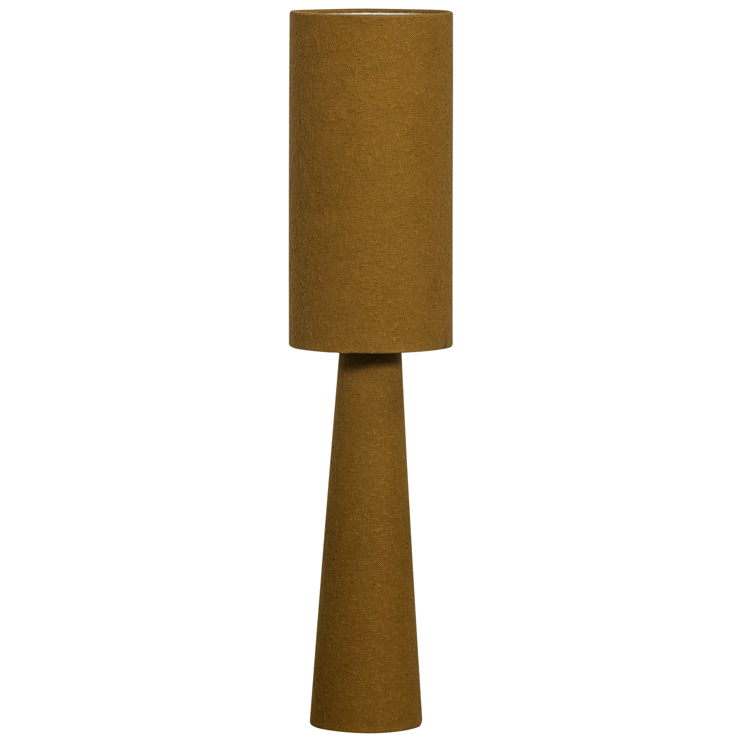 WOOOD - Loft tafellamp metaal/boucle tapenade 130x30cm