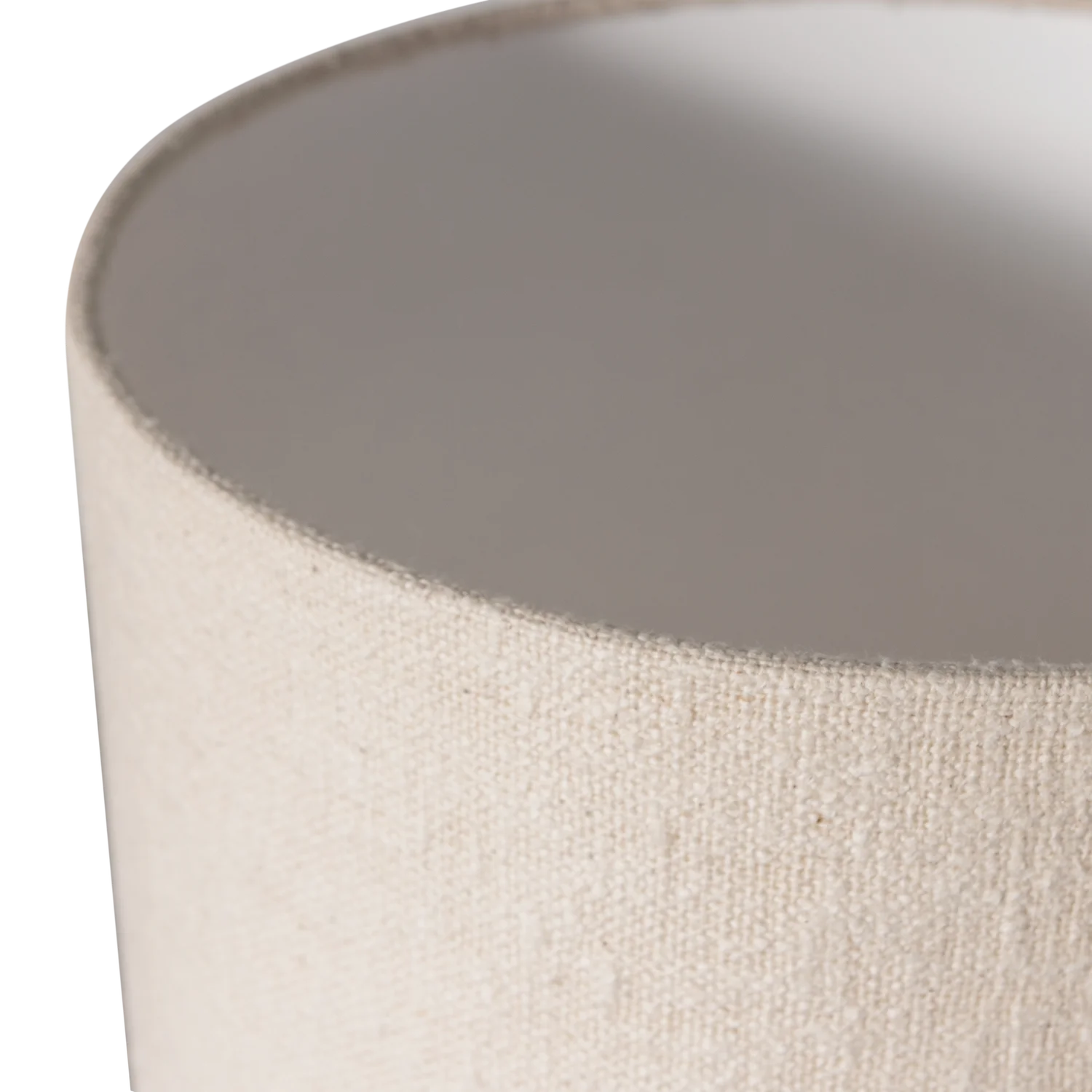 WOOOD - Loft tafellamp metaal/boucle naturel 90xØ22CM