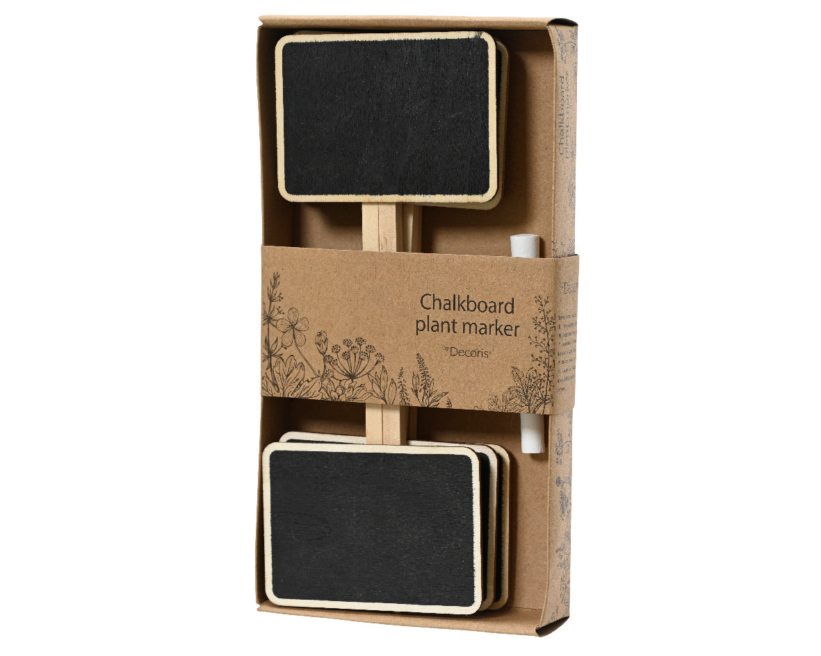 Krijtbord triplex set met twee krijtborden in kartonnen verpakking