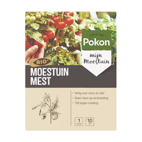 Pokon - Bio Moestuin Mest 1Kg