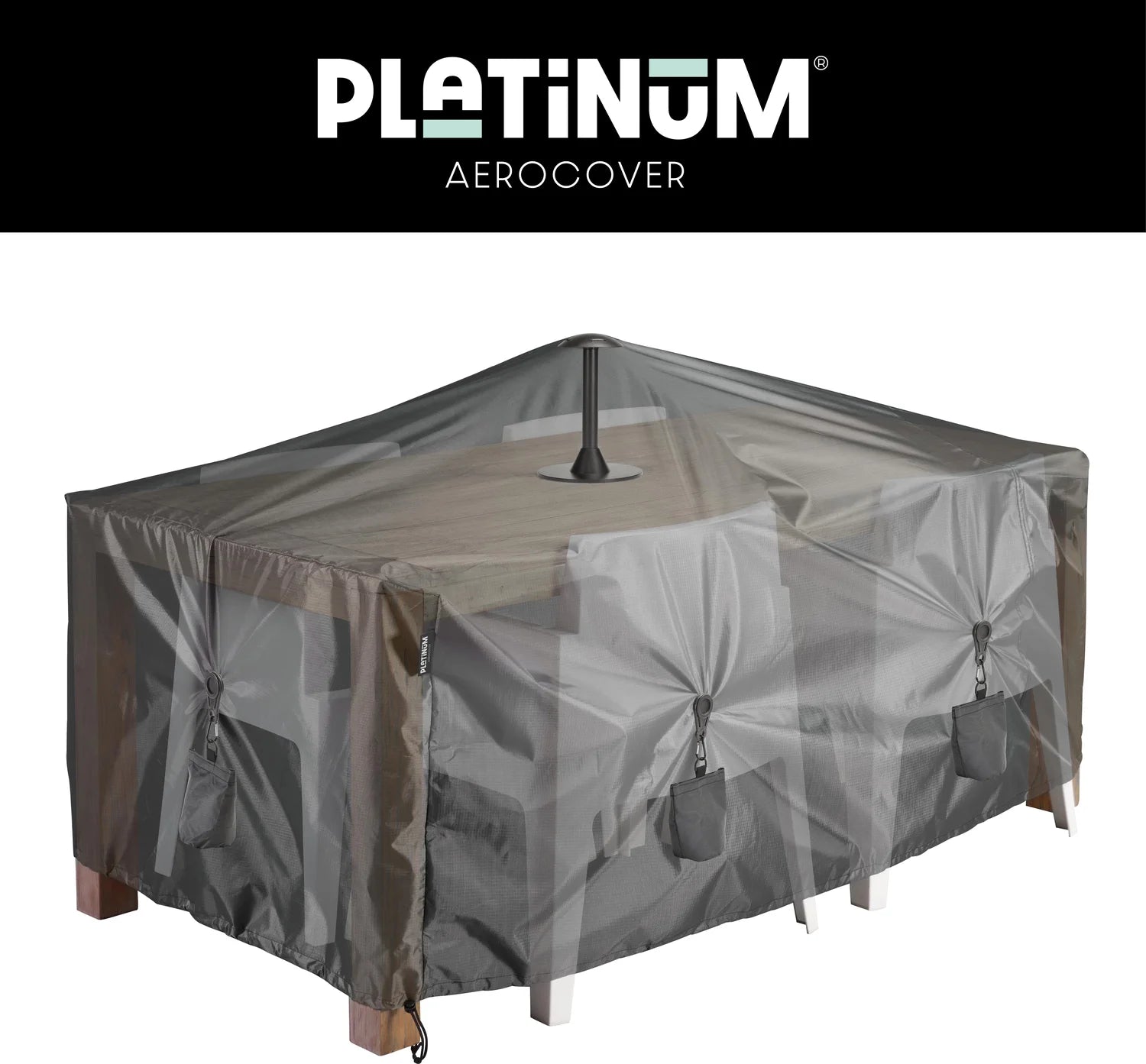 Platinum AeroCover zandzakkenset voor tuinmeubelhoezen 4 stuks
