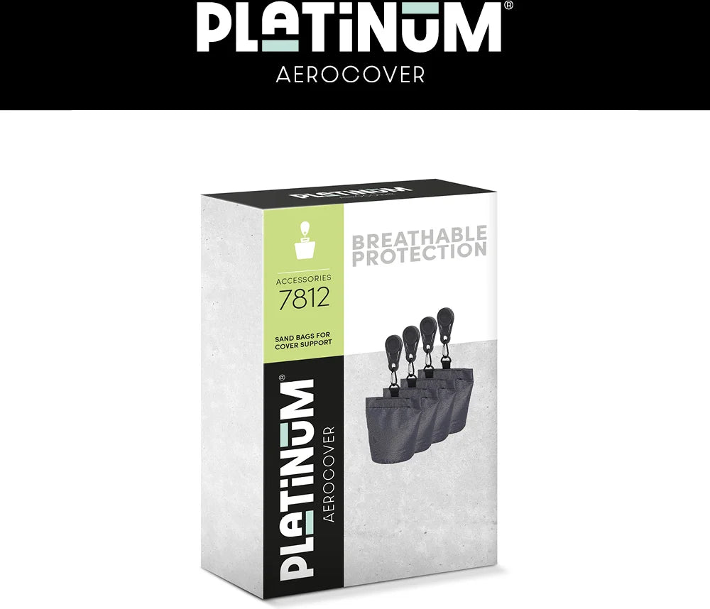 Platinum AeroCover zandzakkenset voor tuinmeubelhoezen 4 stuks