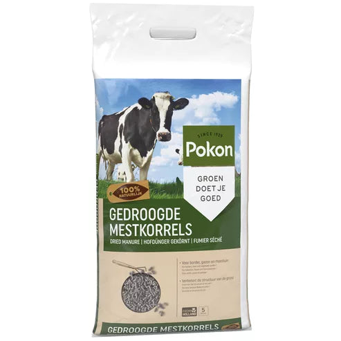 Pokon - Gedroogde Mestkorrel 5Kg