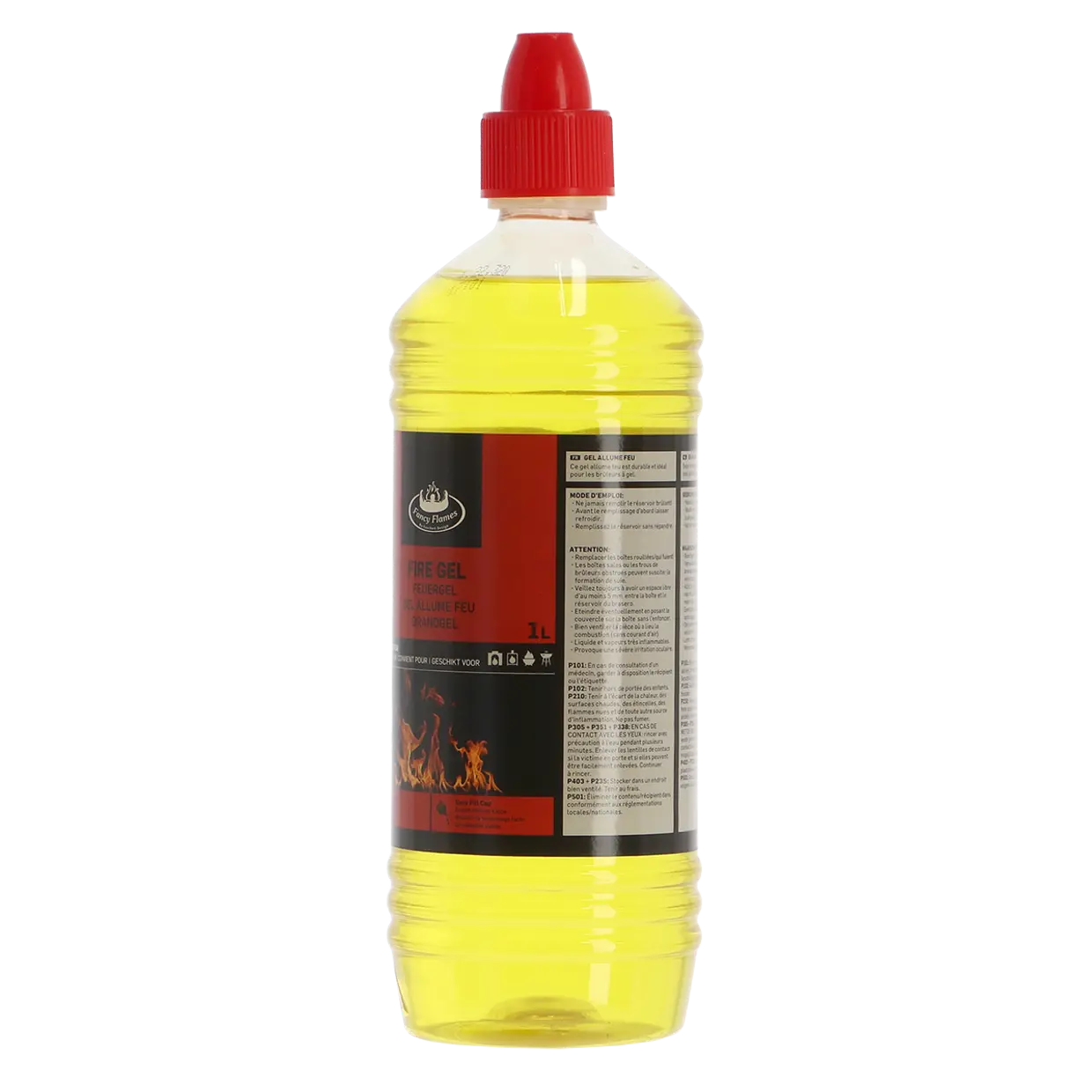 Fancy Flames - vuurgel aanmaakvloeistof in fles van 1 liter