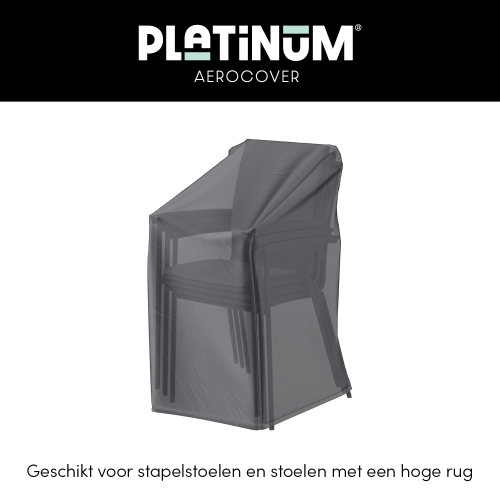 Platinum AeroCover - Stapelstoelhoes/ gasveerstoelhoes 67x67xH80/110