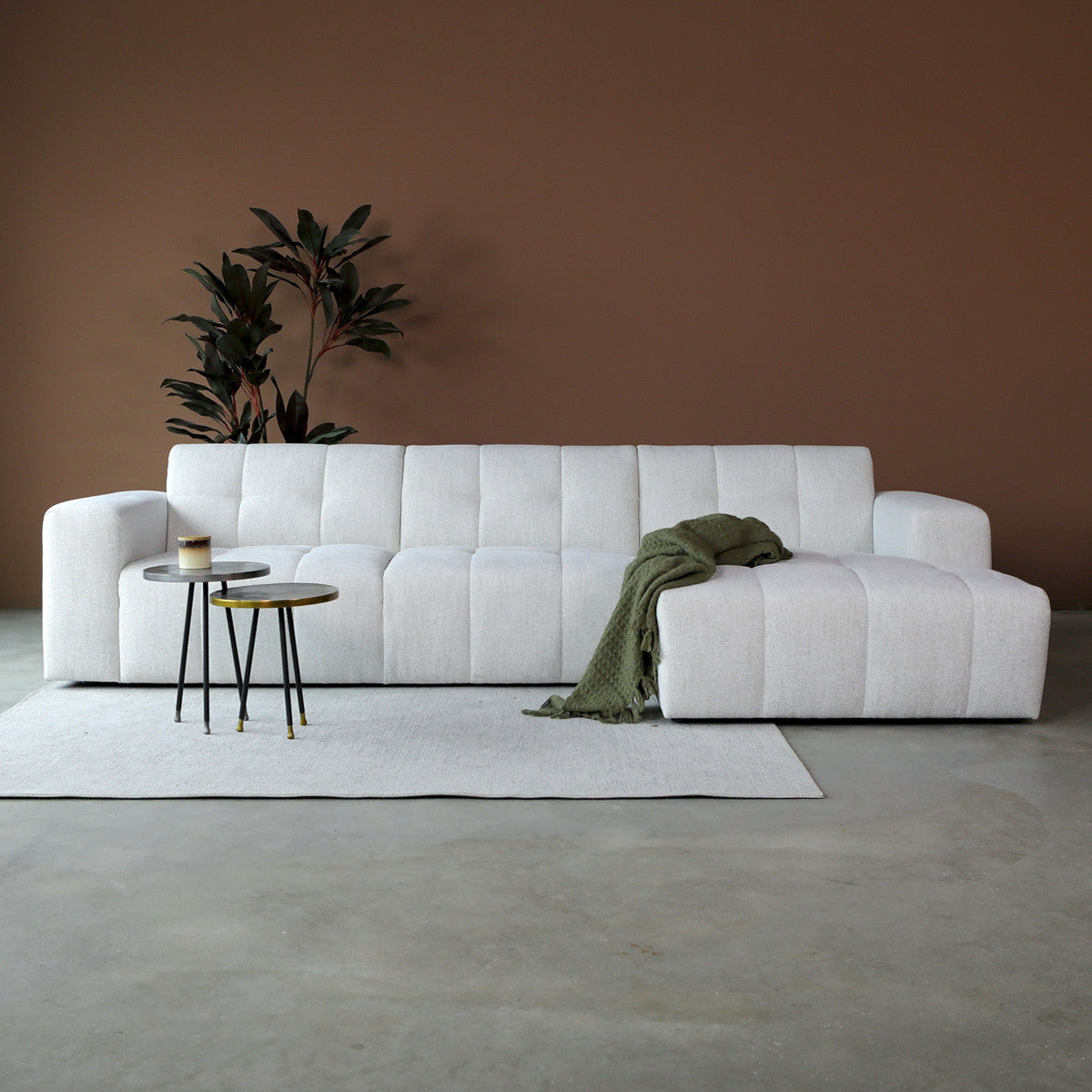 WAVE met chaise longue rechts - Modesto 492