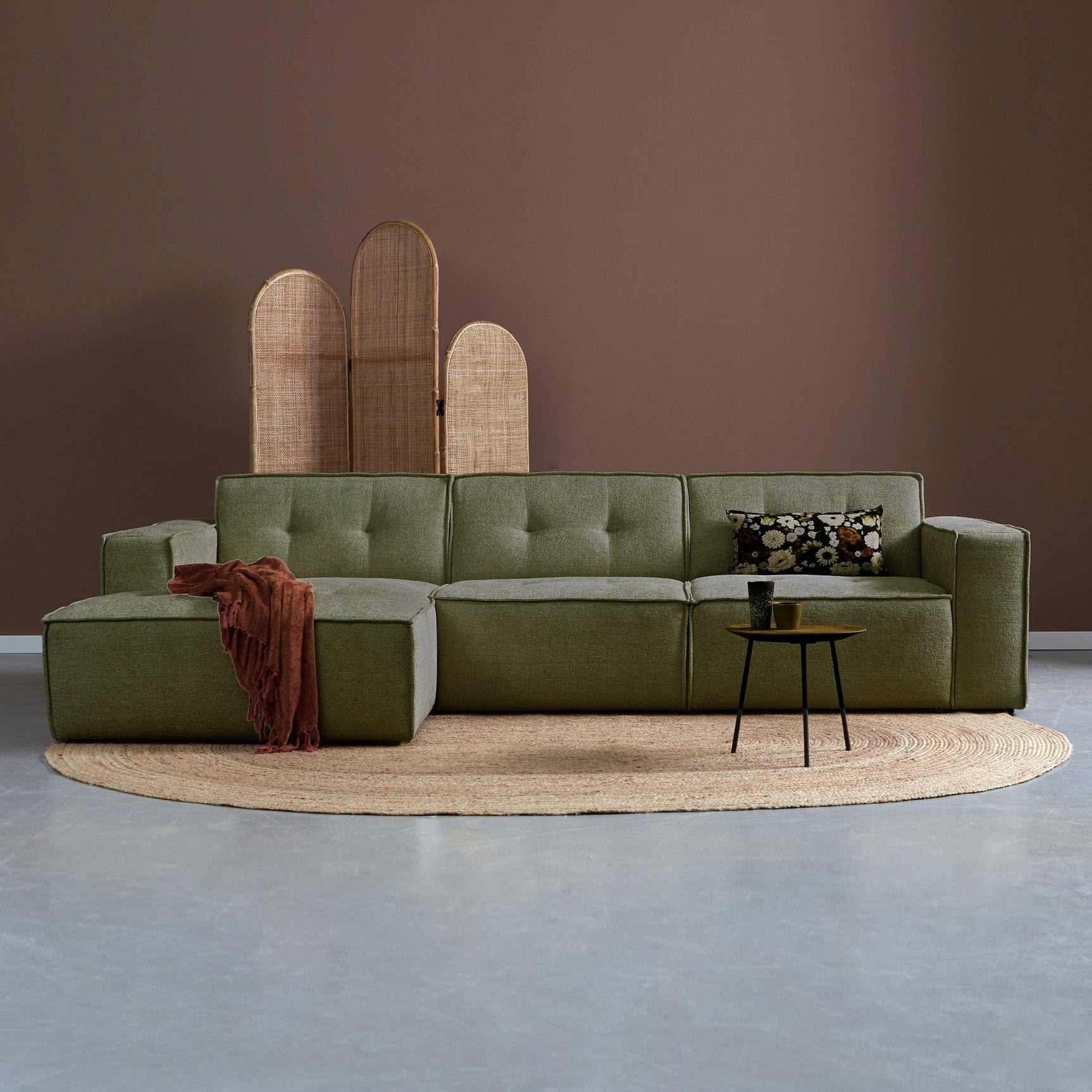 FLOW met chaise longue links - Majestic 607